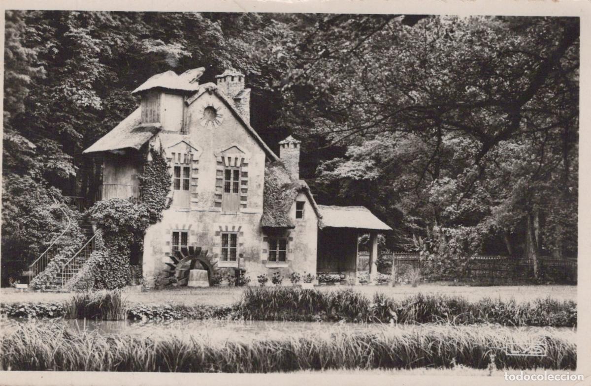 Postais: France Versailles &Icirc;le de Hameau de Trianon le Moulin Real Photo *YAD960