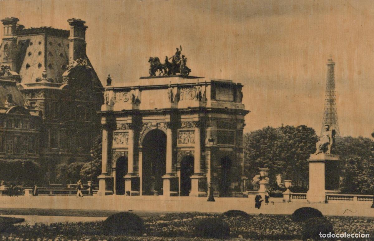 Postales: France Paris &Icirc;le de Arc de Triomphe du Carrousel Louvre *YAD900