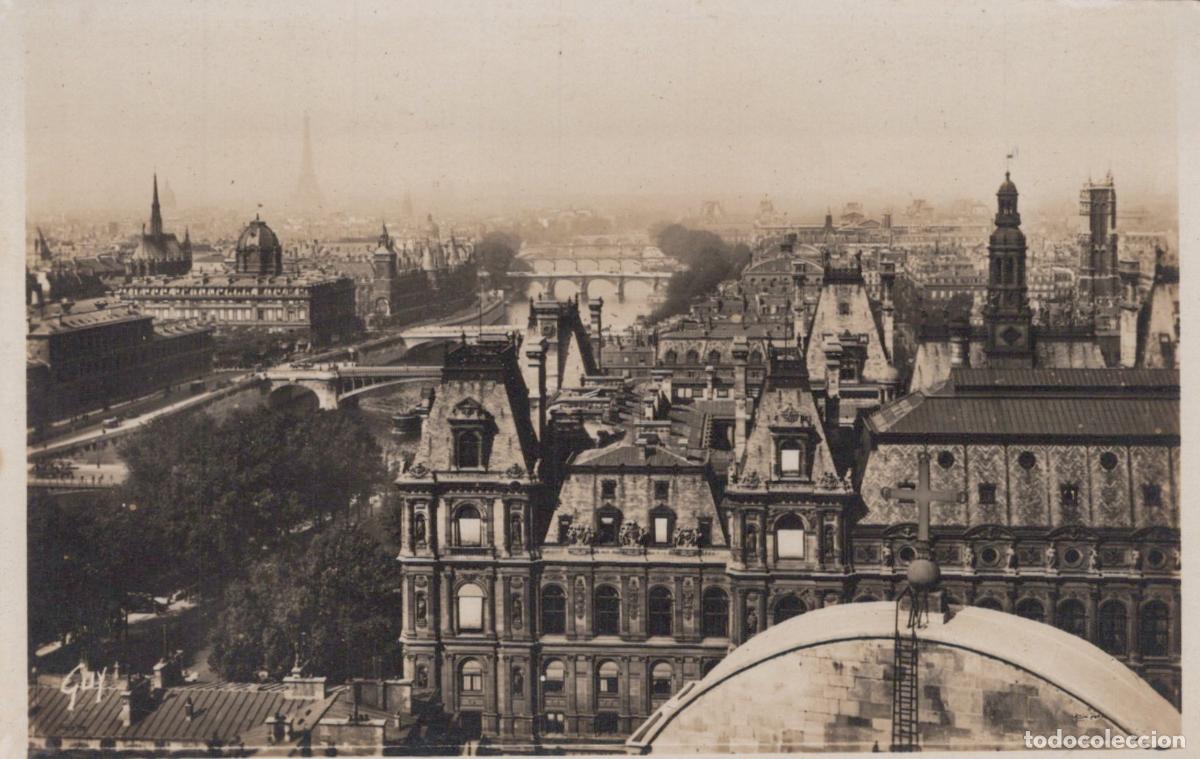 Cartes Postales: France Paris &Icirc;le de Panorama des 8 Ponts Tour Eiffel *YAD910