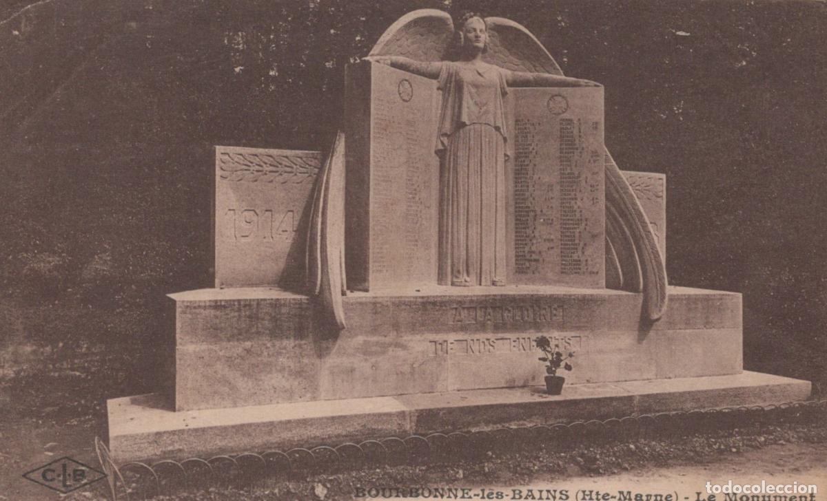 Postais: France Bourbonne les Bains Monument Aux Morts *YAD941