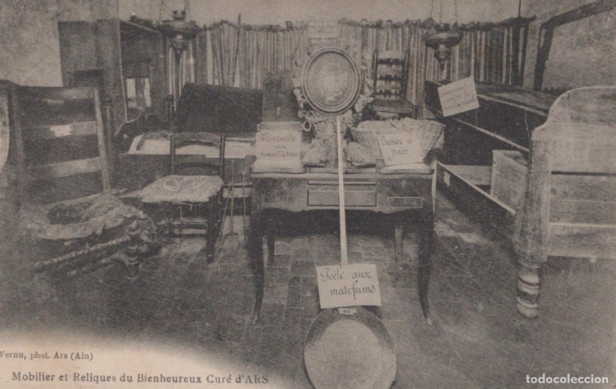 Postkarten: France Ars Int&eacute;rieur Mus&eacute;e Reliques Cur&eacute; D Post&eacute;e 1919 *YAD006