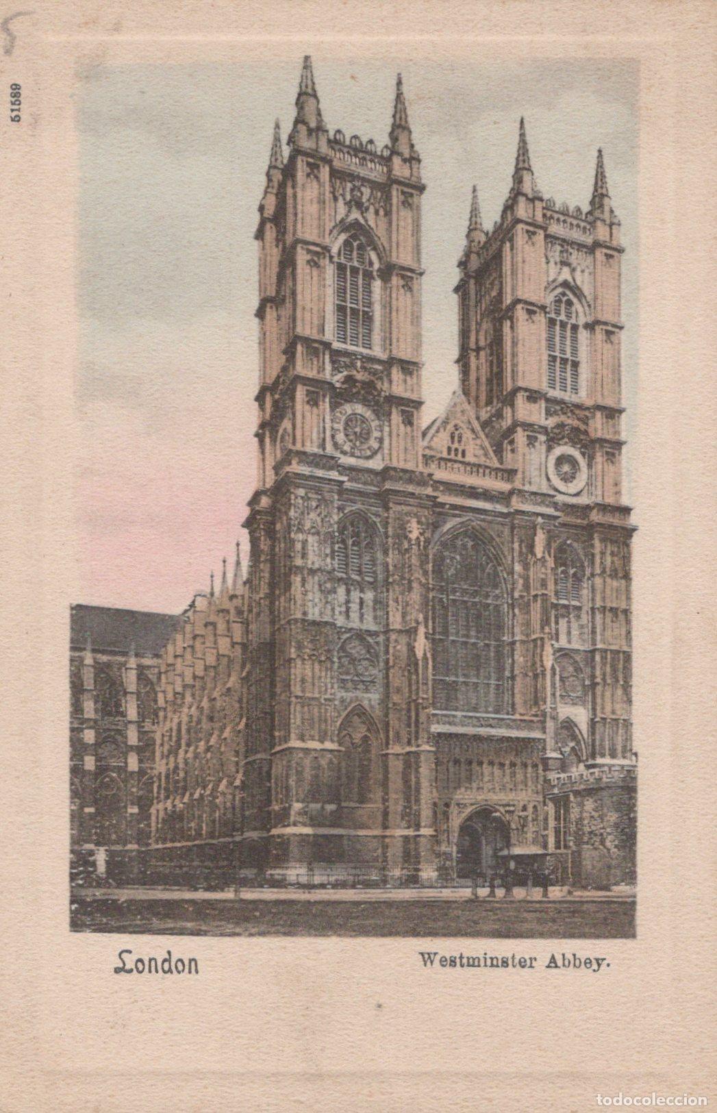 Postkarten: United Kingdom London Westminster Abbey Gothic Architecture Unposted *YAD107