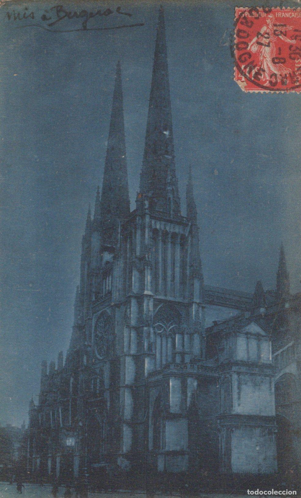 Postkarten: France Bordeaux Nouvelle Aquitaine Cath&eacute;drale St Andr&eacute; Architecture *YAD132