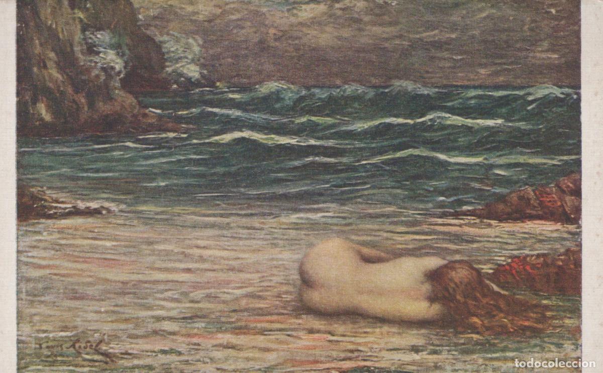Cartoline: France Paris &Icirc;le de Tableau L &Eacute;pave de Louis Ridel Unposted *YAD062