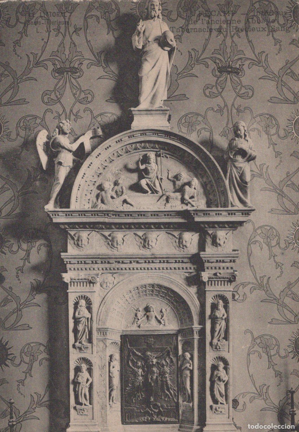 Postcards: France F&eacute;camp &Eacute;glise Ancienne Abbaye Tabernacle Pr&eacute;cieux Sang Unposted *YAD113