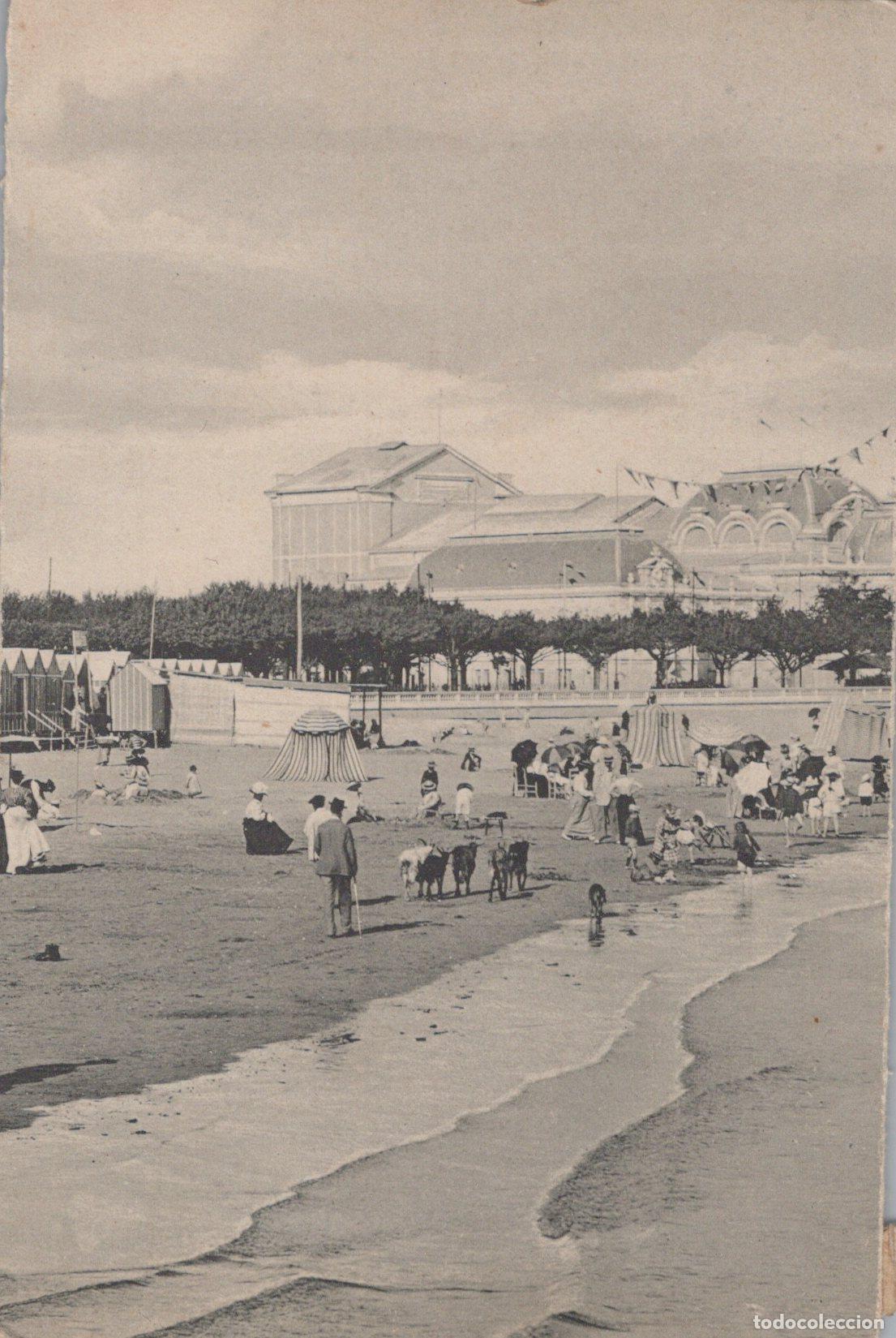 Postkarten: France Plage Sc&egrave;ne de Bains de Mer Architecture Baln&eacute;aire *YAD163