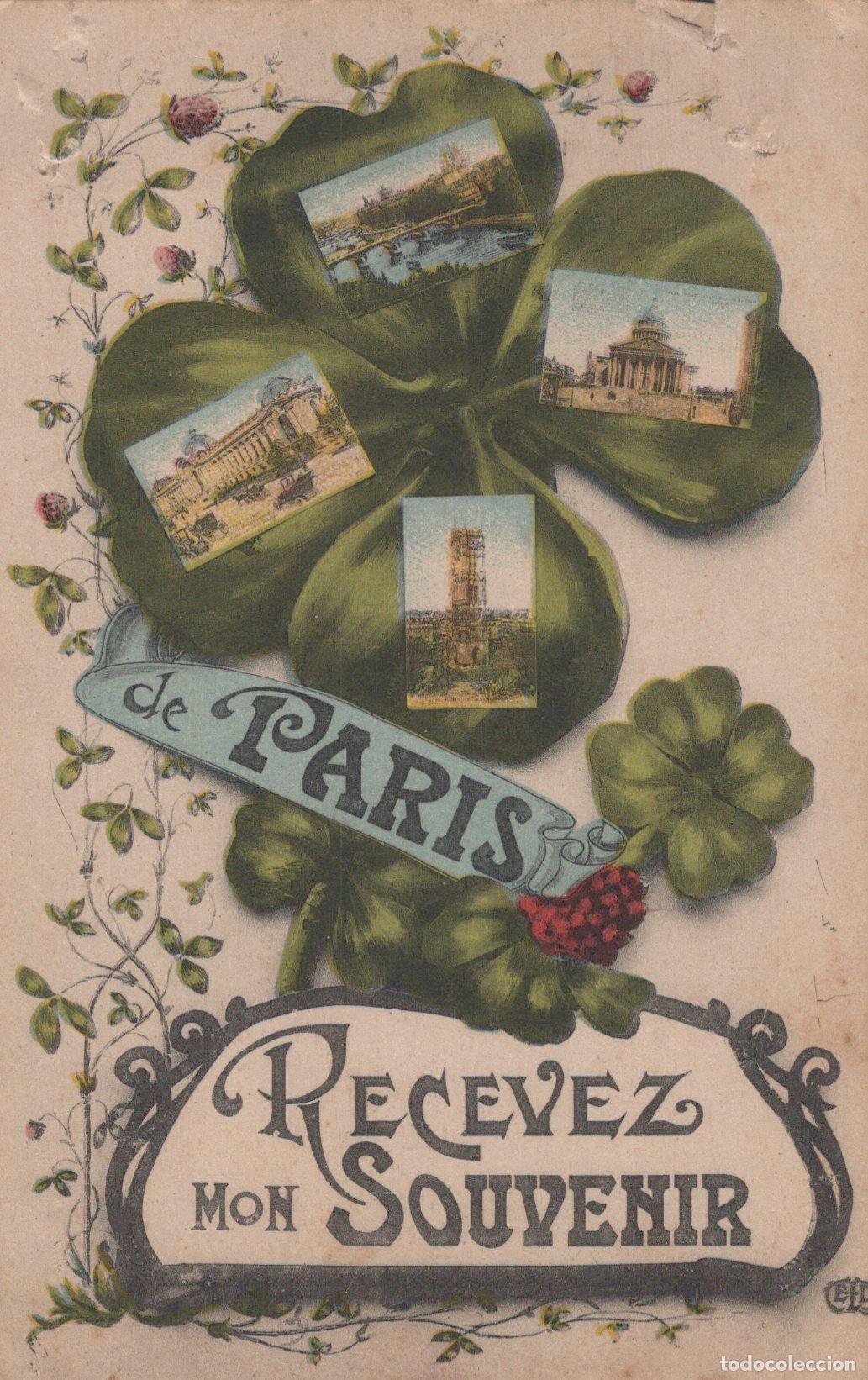 Postales: France Paris &Icirc;le de Vues Multiples Monuments et Ponts *YAD183