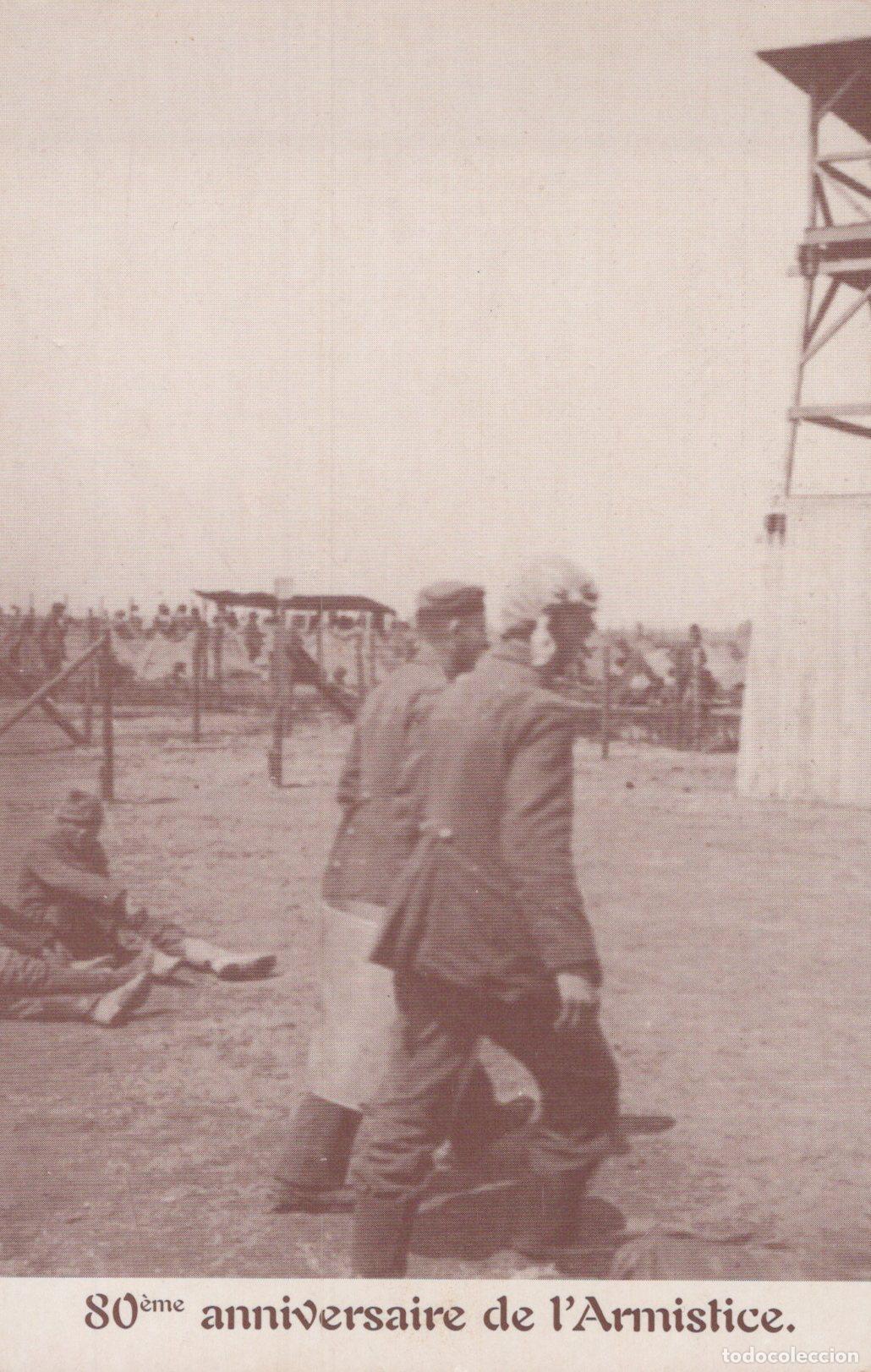 Postcards: France Sc&egrave;ne Historique Camp Soldats Surveillance 80e Unposted *YAD193