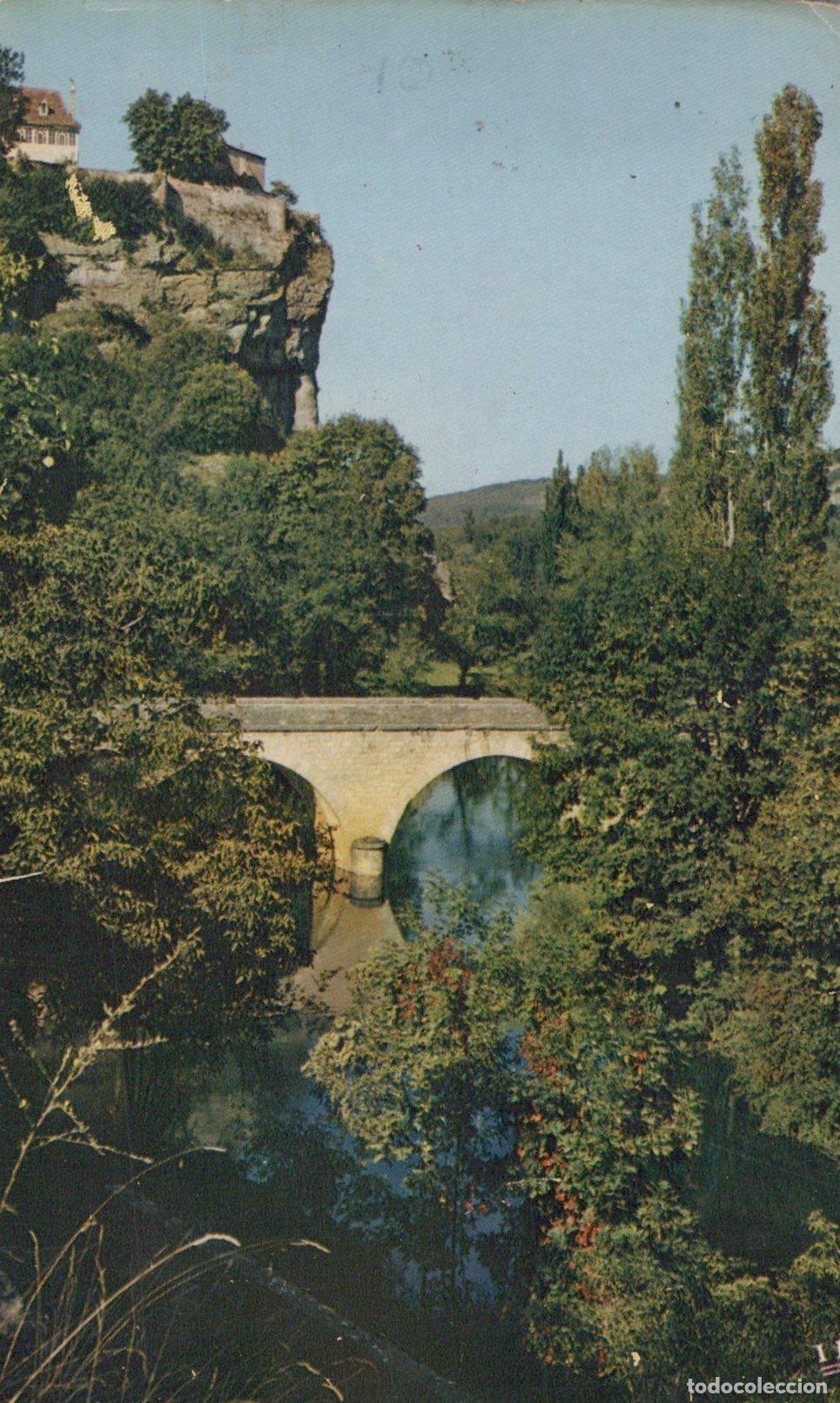 Postcards: France Belcastel Ch&acirc;teau M&eacute;di&eacute;val Pont Ancien Paysage du P&eacute;rigord *YAD243