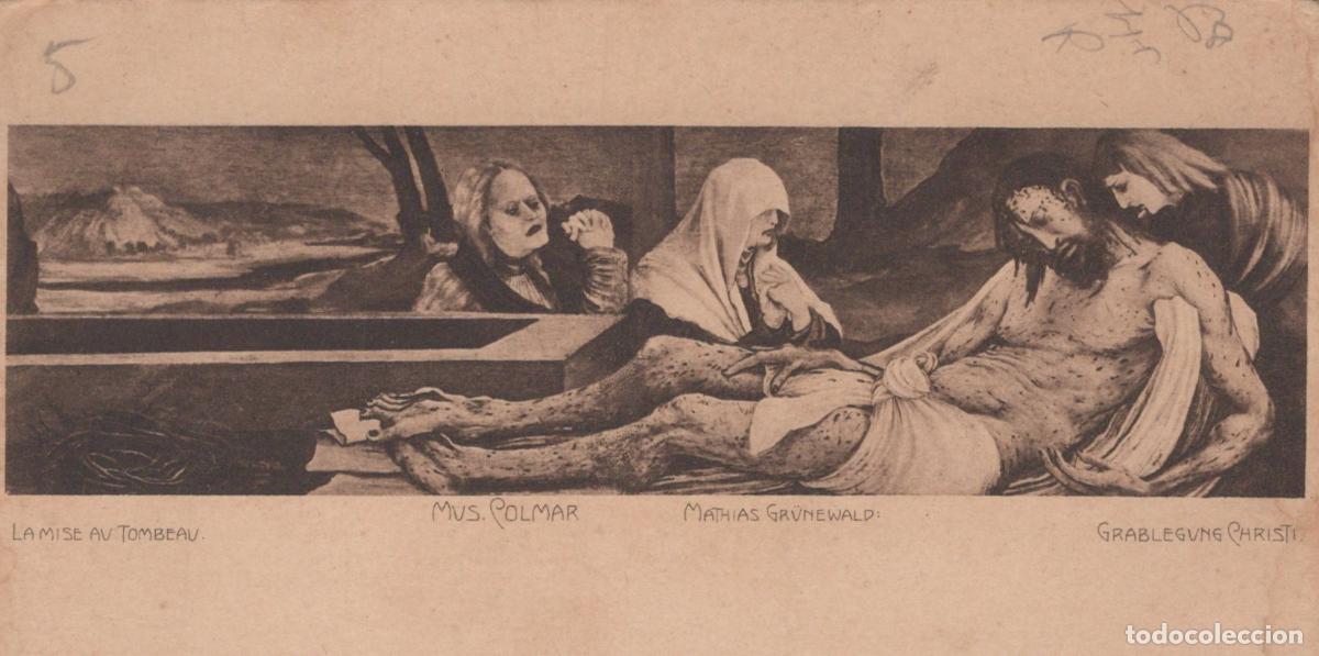 Postcards: France Colmar Art Religieux Matthias Gr&uuml;newald la Mise au Unposted *YAD322
