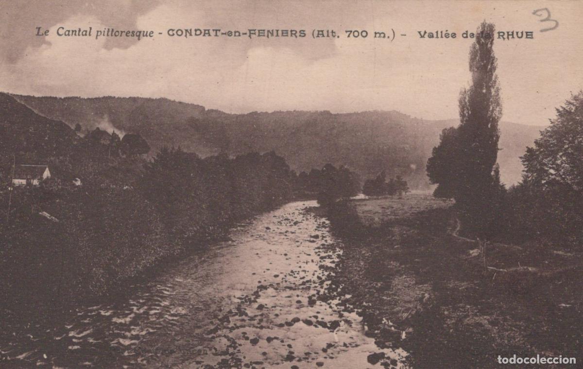 Postkarten: France Condat en Feniers Vall&eacute;e de la Rhue Paysage Unposted *YAD303