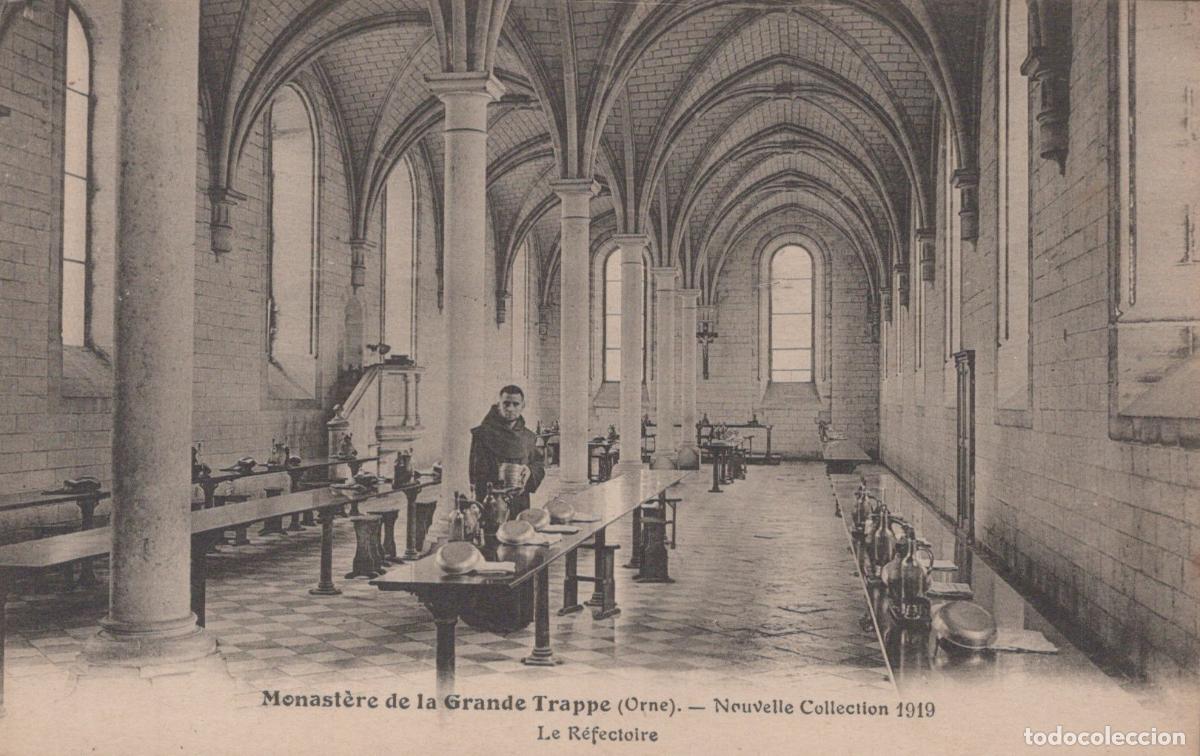 Postcards: France La Grande Trappe Orne Monast&egrave;re R&eacute;fectoire Architecture Unposted *YAD328