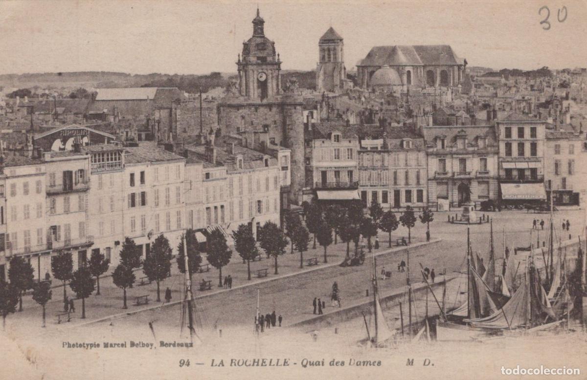 Postcards: France La Rochelle Quai Duperre Unposted *YAD402