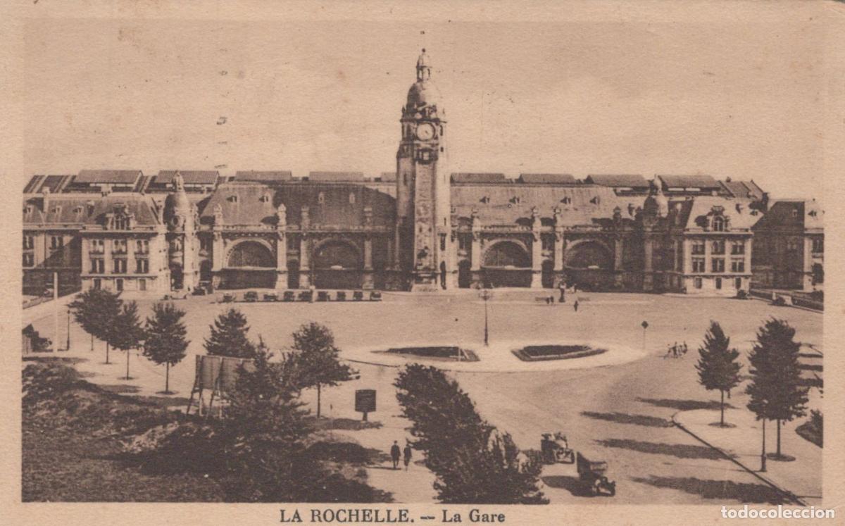 Postcards: France La Rochelle La Gare Posted *YAD383