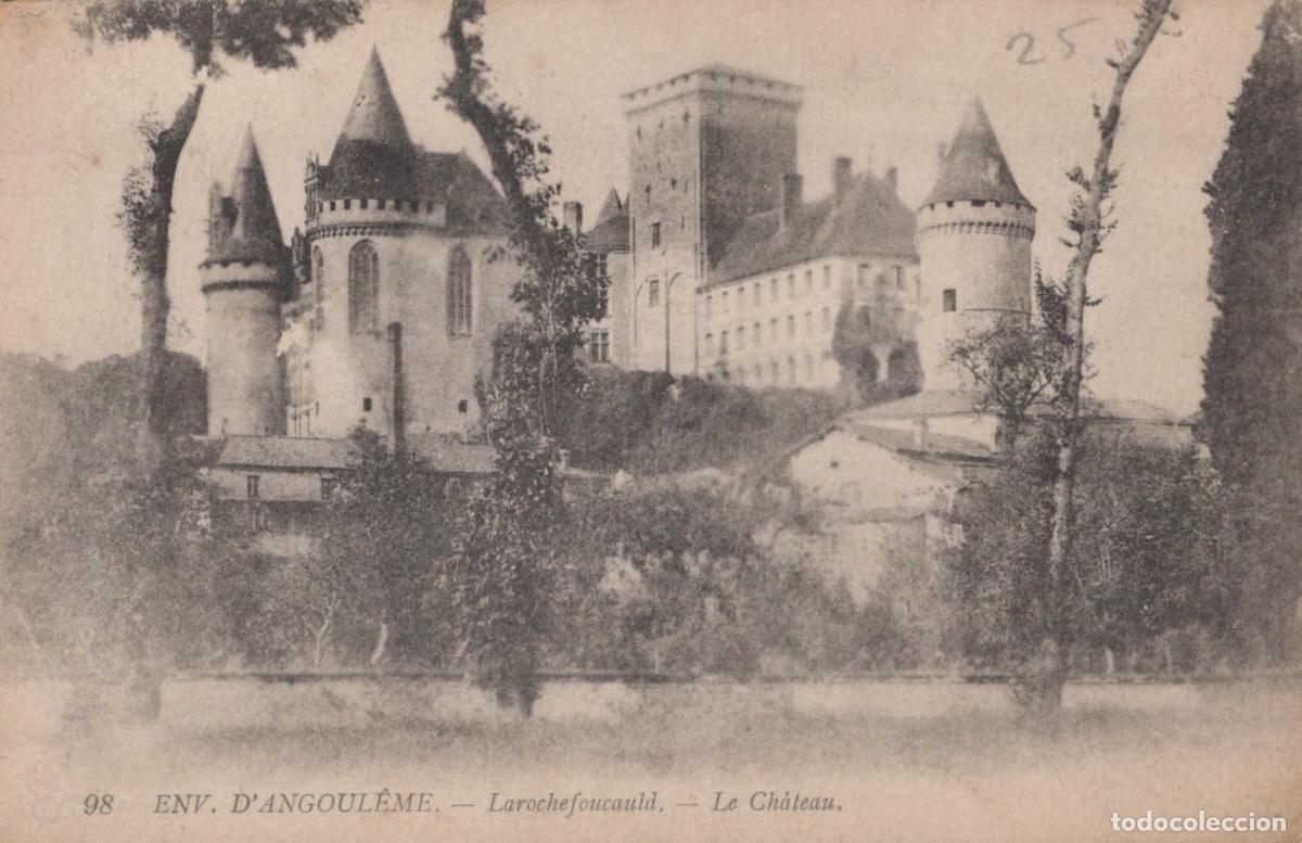 Postcards: France La Rochefoucauld Ch&acirc;teau D Angoul&ecirc;me Architecture *YAD472