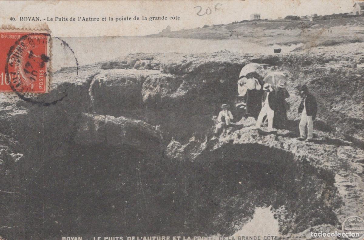 Postcards: France Royan Le Puits de L Auture Paysage C&ocirc;tier *YAD408