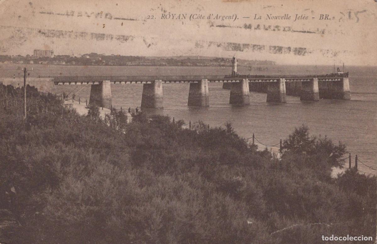Postcards: France Royan La Nouvelle Jet&eacute;e Architecture 1939 *YAD418