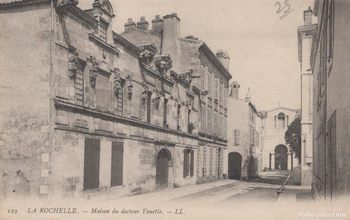 Postcards: France La Rochelle Maison Docteur Venette Architecture *YAD502