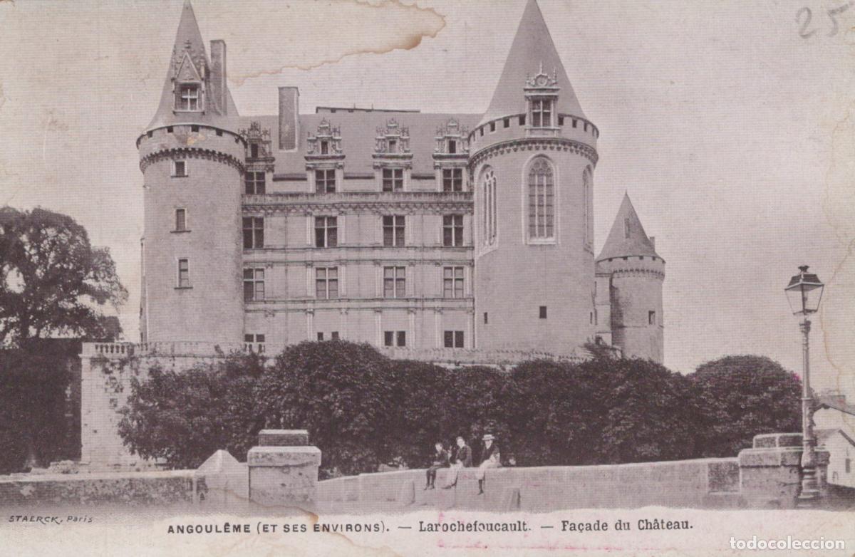 Postcards: France Angoul&ecirc;me Ch&acirc;teau de la Rochefoucauld Architecture M&eacute;di&eacute;vale *YAD463