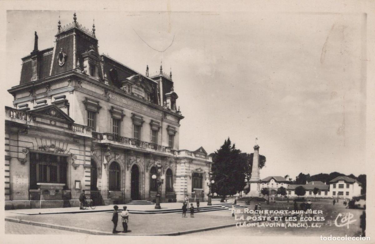 Postkarten: France Rochefort sur Mer Bureau de Poste et &Eacute;coles *YAD587