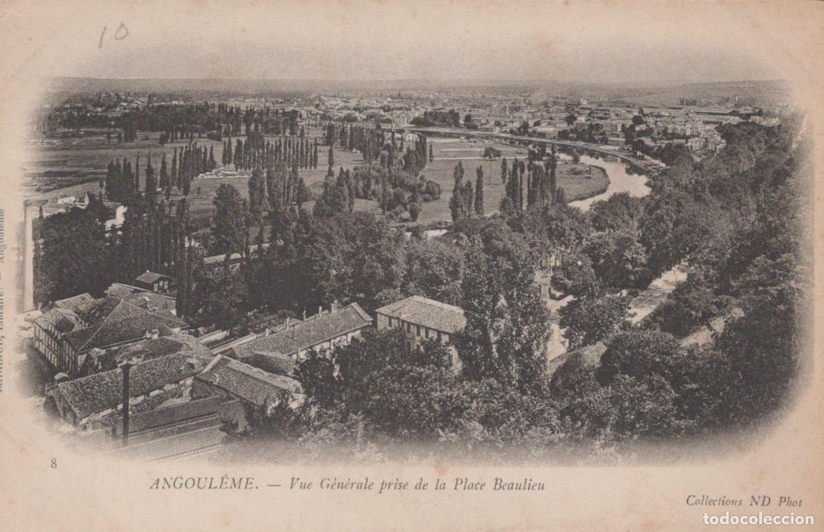 Postkarten: France Angoul&ecirc;me Vue G&eacute;n&eacute;rale Place Beaulieu Unposted *YAD533