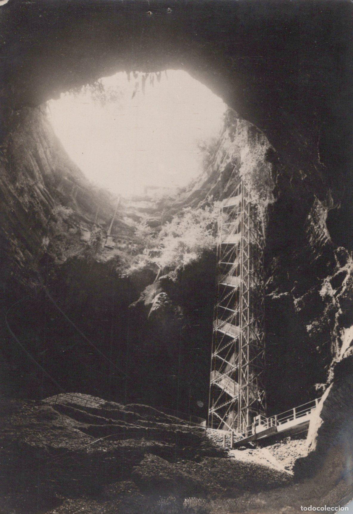 Postkarten: France Padirac Le Gouffre Escalier M&eacute;tallique D Acc&egrave;s Unposted *YAD612