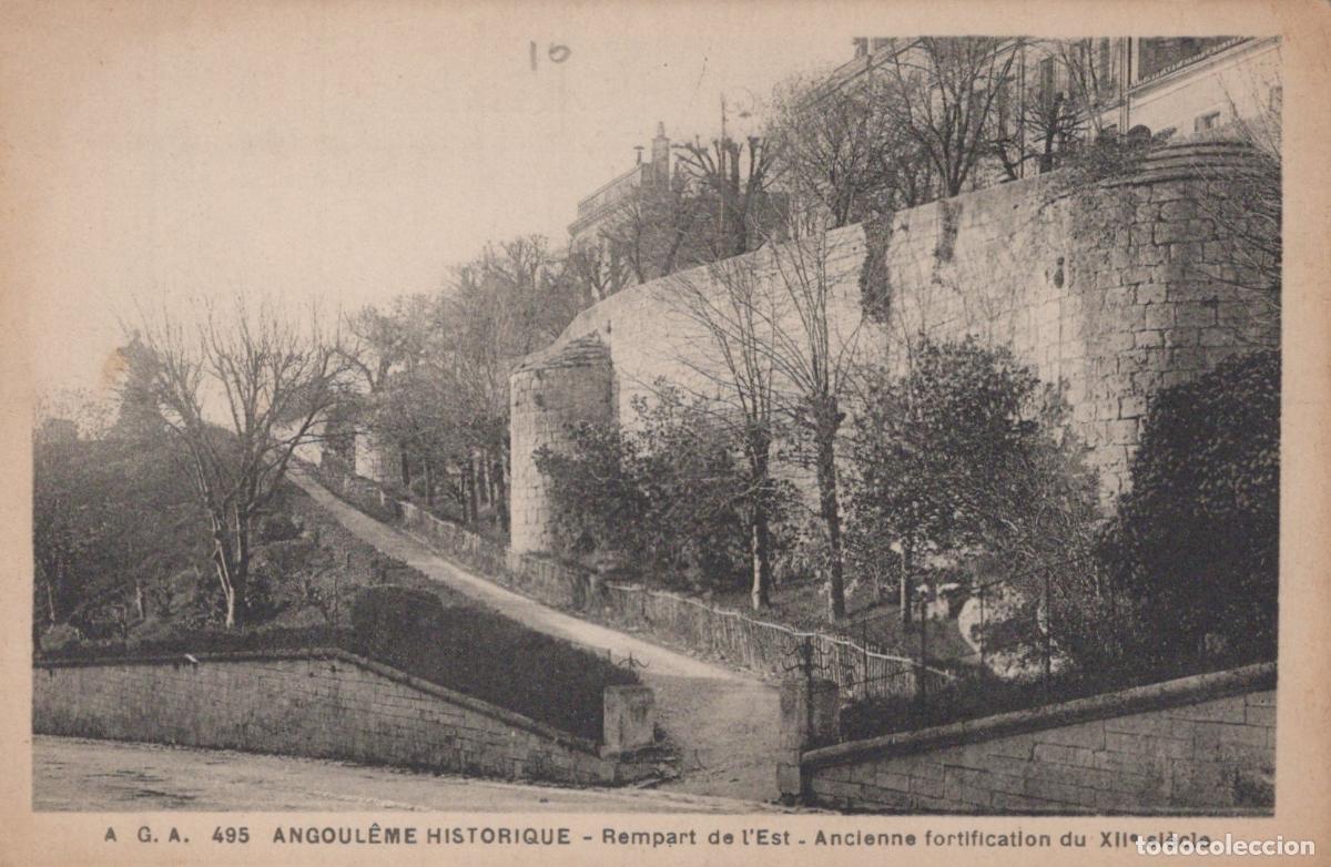 Postales: France Angoul&ecirc;me Rempart Est Fortification M&eacute;di&eacute;vale Xiie Si&egrave;cle *YAD543