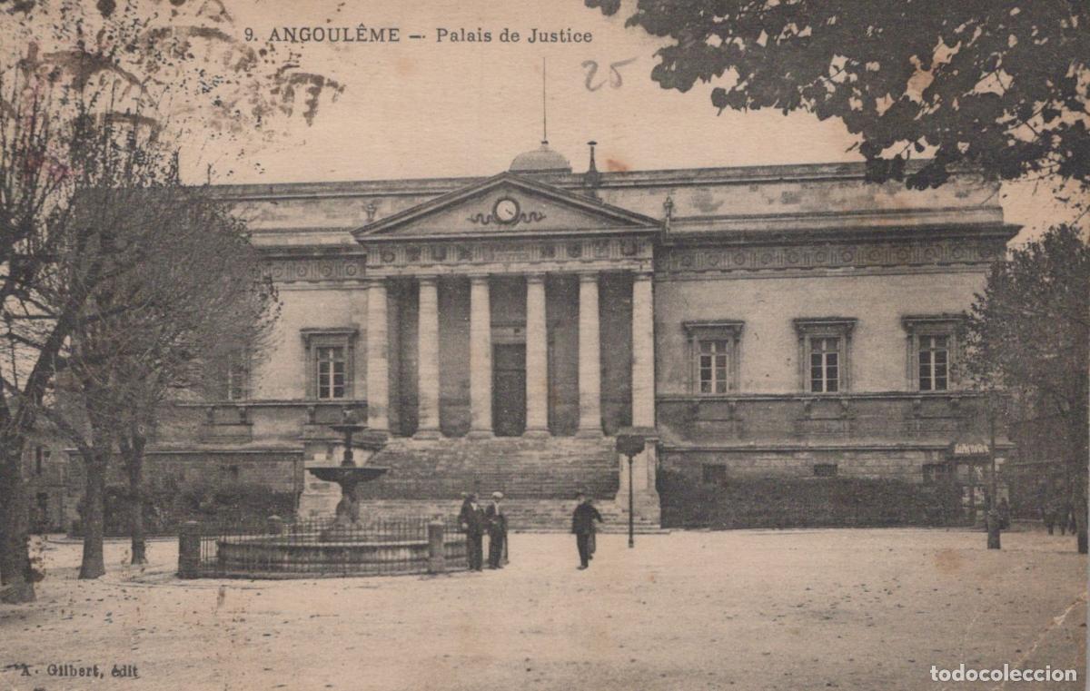 Postales: France Angoul&ecirc;me Palais de Justice Architecture N&eacute;oclassique *YAD548