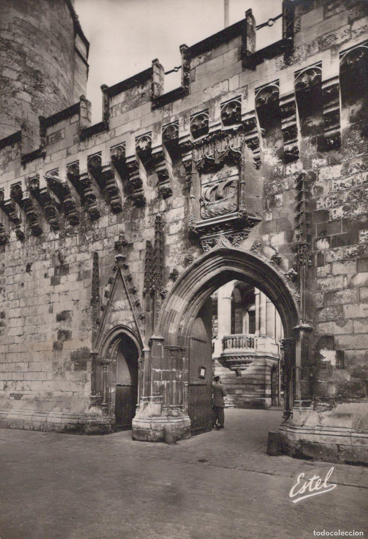 Postales: France La Rochelle H&ocirc;tel de Ville Porte Murailles Real Photo Unposted *YAD647