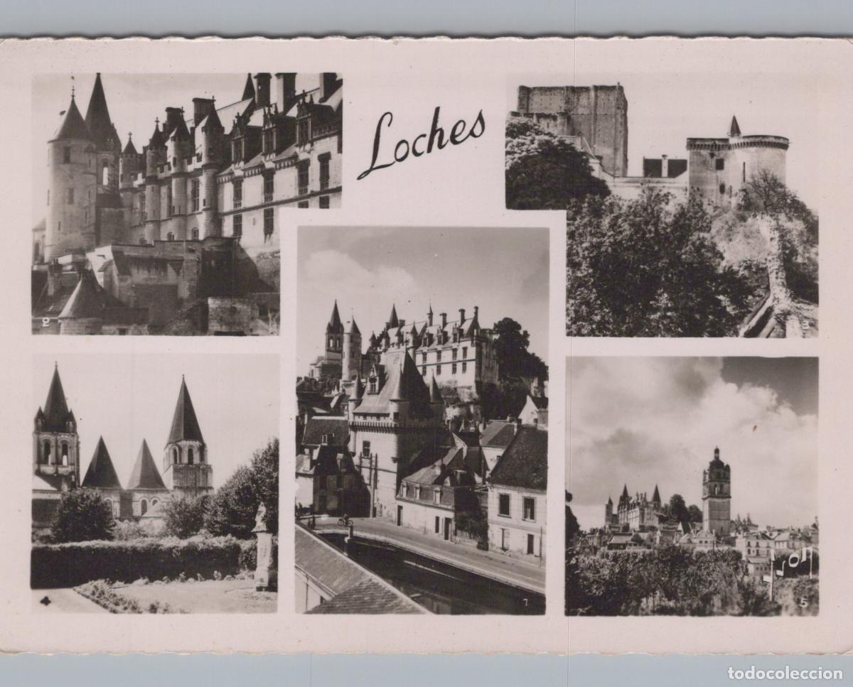Cartes Postales: France Loches Ch&acirc;teaux Coll&eacute;giale St Ours Tour St Antoine Post&eacute;e *YAD697