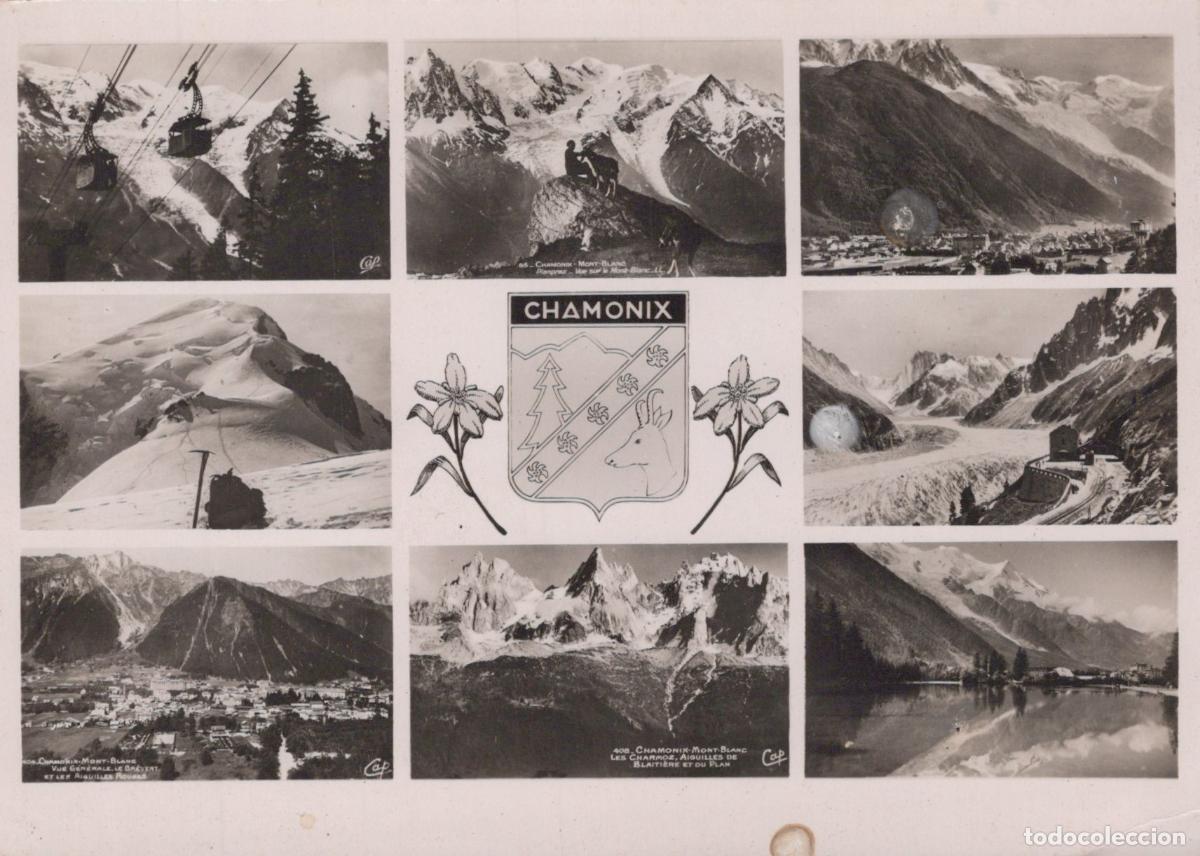 Cartes Postales: France Chamonix Vues Mont Blanc T&eacute;l&eacute;ph&eacute;rique Glaciers *YAD718