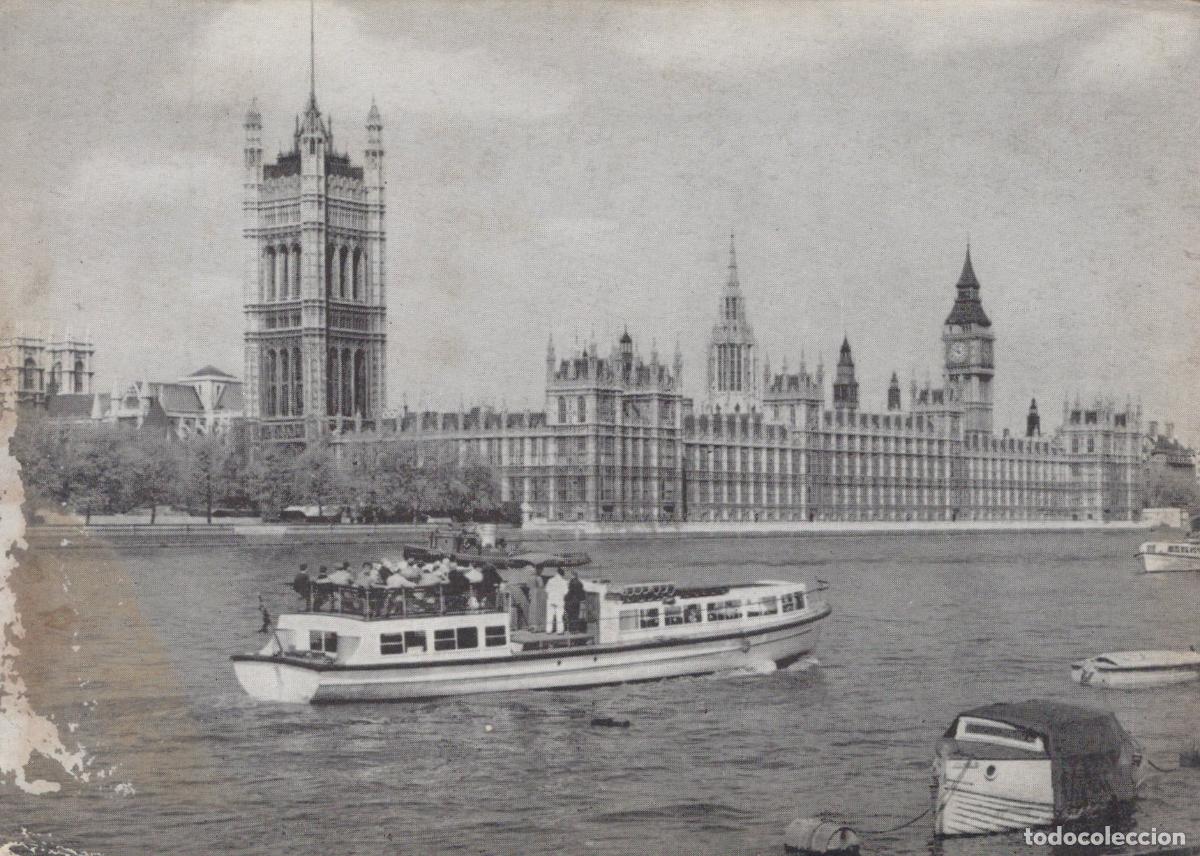Cartes Postales: United Kingdom London UK Houses of Parliament Big Ben Thames Unposted *YAD723
