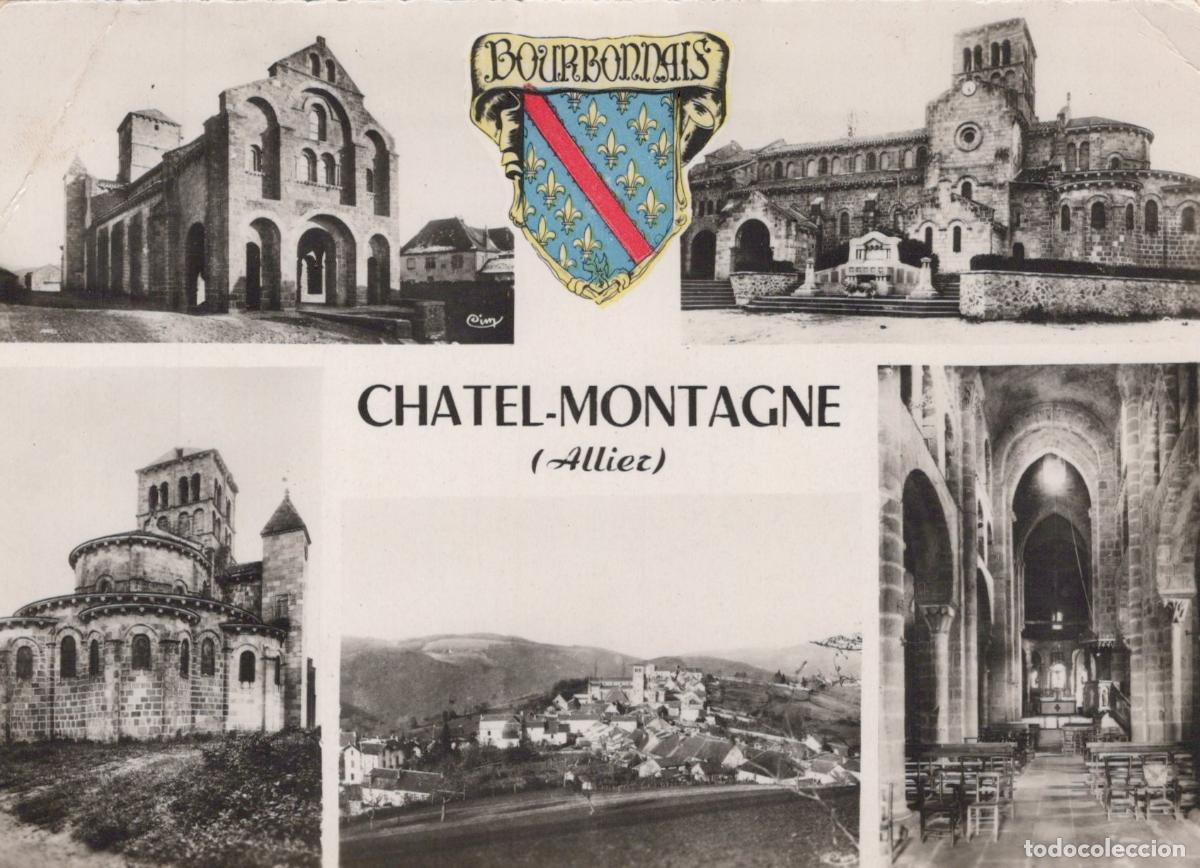 Cartes Postales: France Chatel Montagne &Eacute;glise Saint Maurice et Vue Real Photo Unposted *YAD658