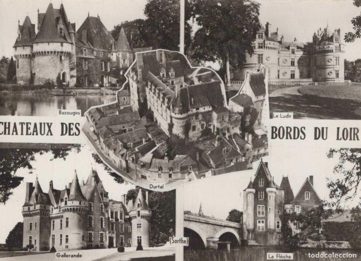 Cartes Postales: France Nantes Sarthe Ch&acirc;teaux des Bords du Loir Real Photo *YAD668