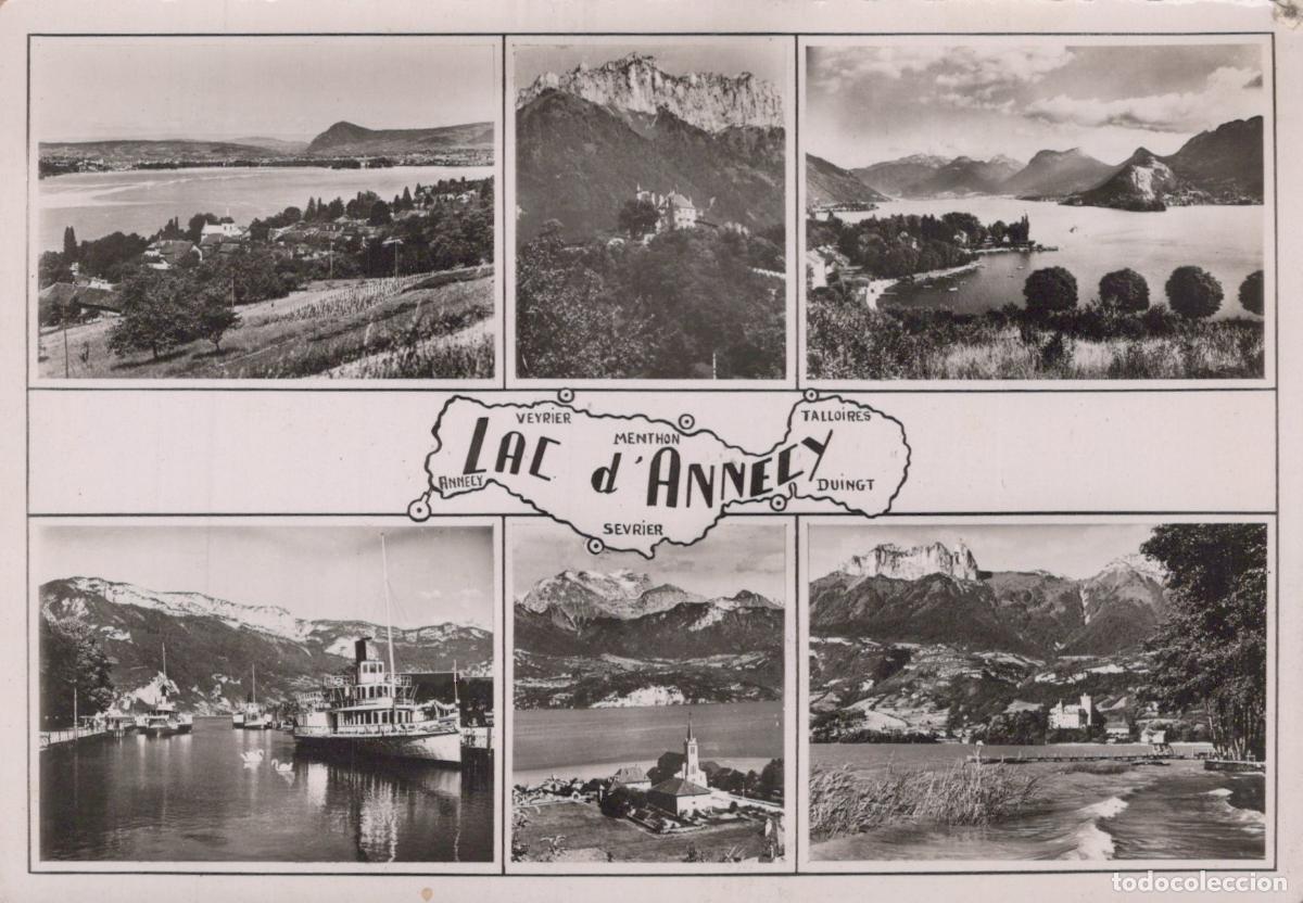 Cartes Postales: France Annecy Lac D Paysages et Bateau *YAD683