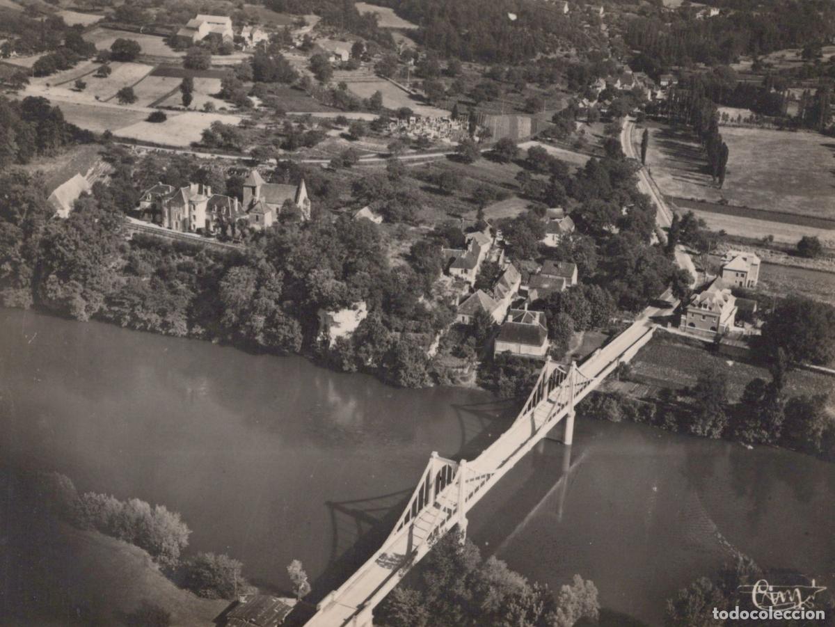 Postcards: France Grolejac Pont sur la Ch&acirc;teau Village Real Photo *YAD783