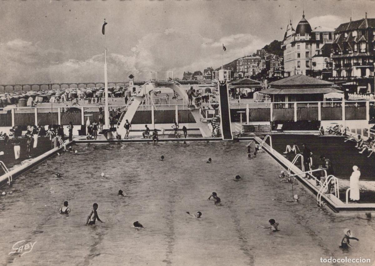 Postcards: France Trouville Piscine Reine des Plages Baln&eacute;aire Unposted *YAD714