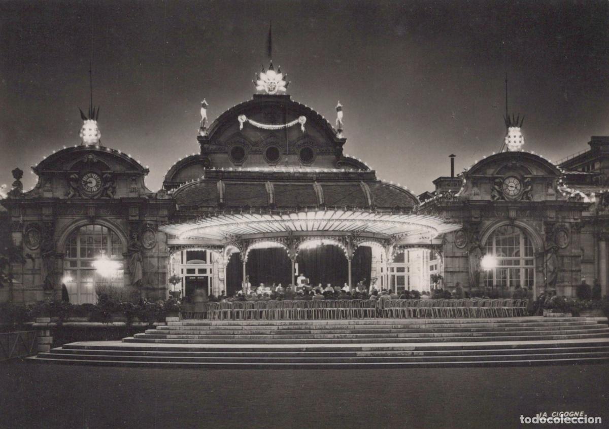 Postcards: France Vichy Casino Illumin&eacute; la Nuit Architecture &Eacute;l&eacute;gante Post&eacute;e *YAD808