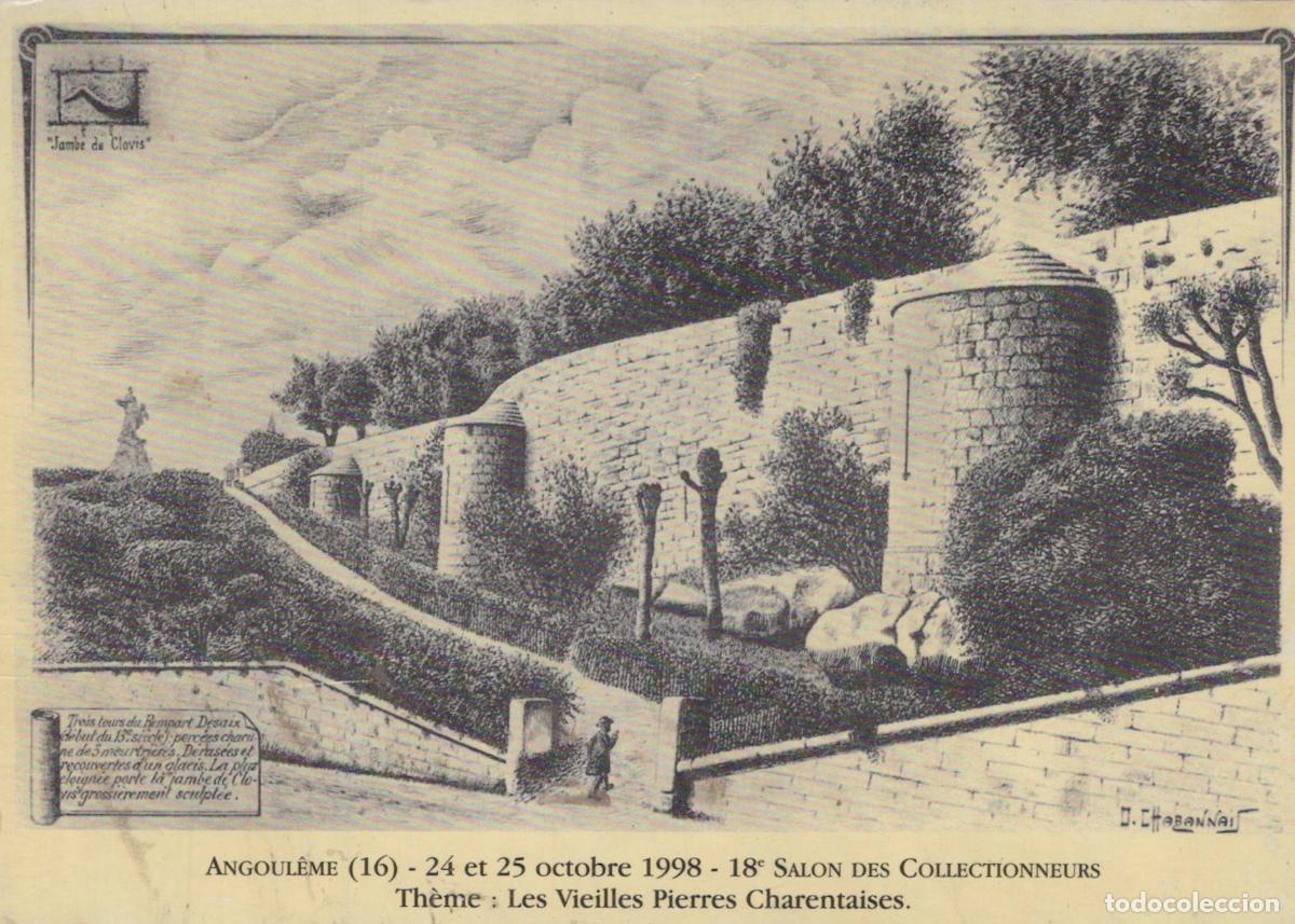Postcards: France Angoul&ecirc;me Angouleme Remparts Jambe de Clovis Unposted *YAD749