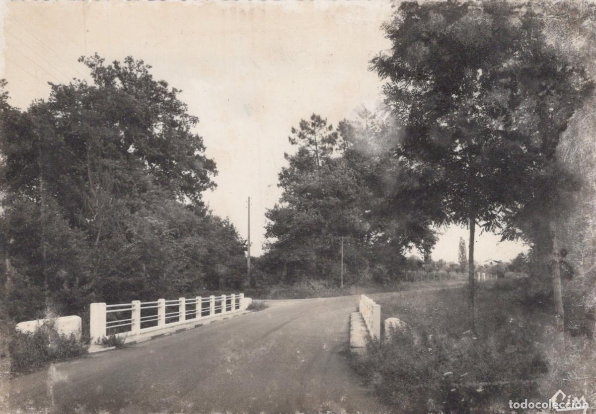 Postcards: France Laruscade Pont Ferchaud Paysage Architecture Real Photo Unposted *YAD764
