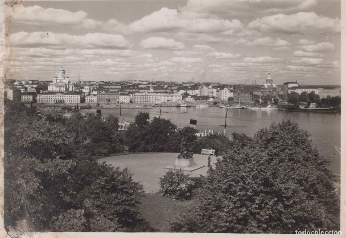 Cartoline: Finland Helsinki Suomi Etel&auml;satama Kaupunkin&auml;kym&auml; Tuomiokirkko Unposted *YAD789