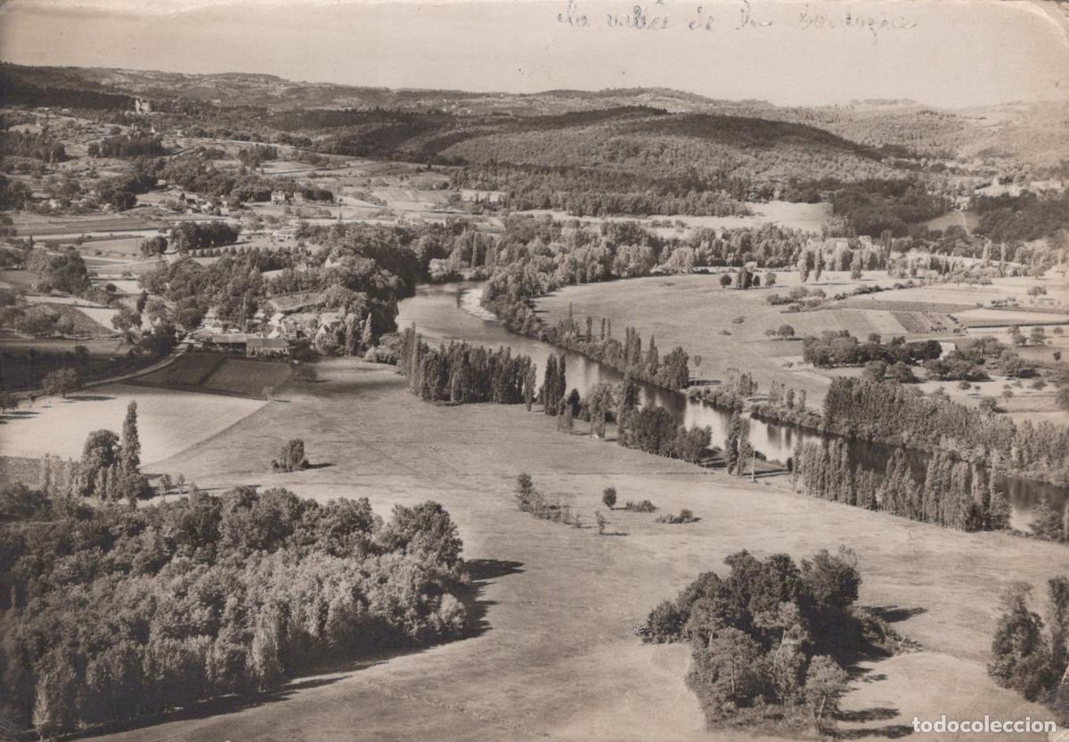 Cartoline: France Domme Vall&eacute;e de la Vue A&eacute;rienne Unposted *YAD794