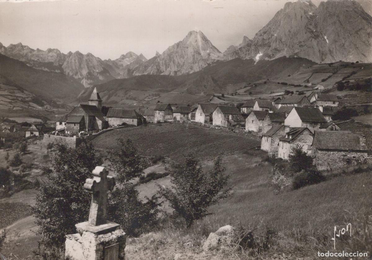 Cartoline: France Lescun Vall&eacute;e D Aspe Village Montagne Unposted *YAD804