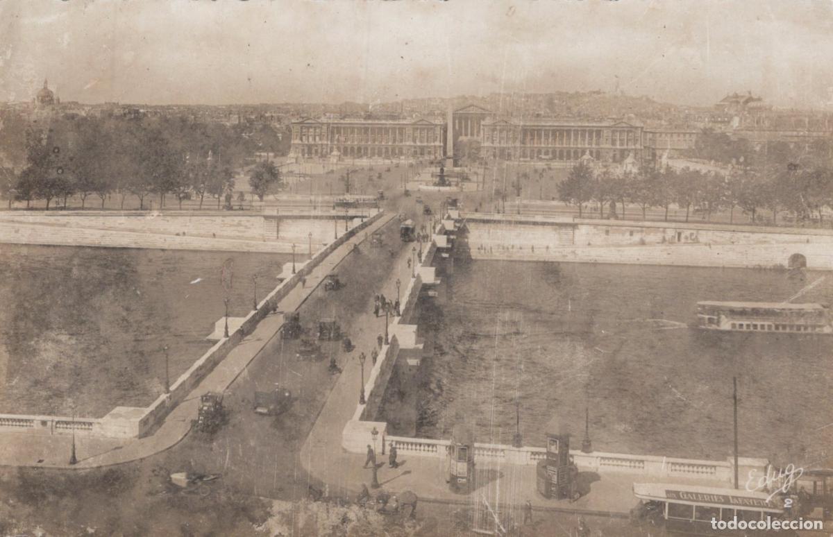 Cartoline: France Paris Place de la Concorde 1941 *YAD898