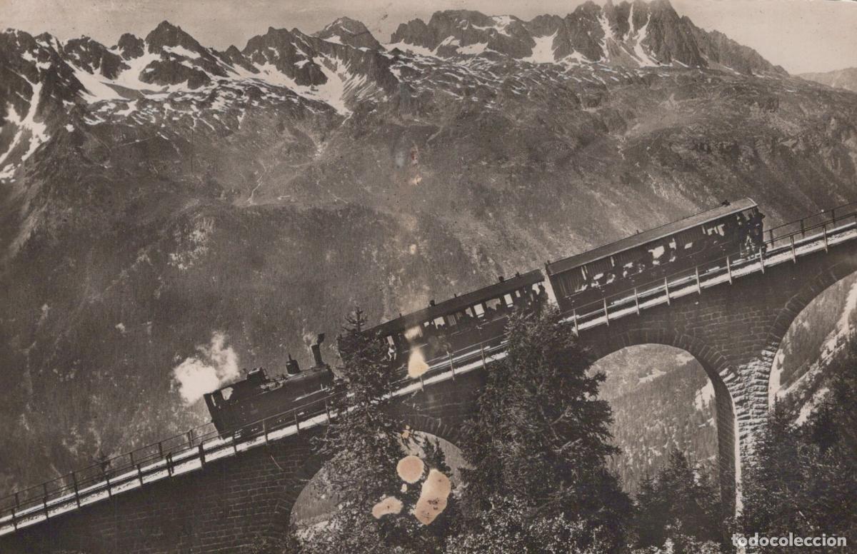 Postais: France Chamonix Chemin de Fer Cremaillere du Montenvers *YAD884