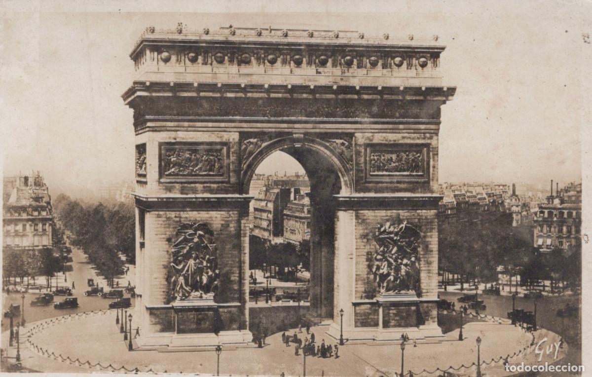 Postales: France Paris &Icirc;le de Arc de Triomphe Architecture Post&eacute; *YAD904