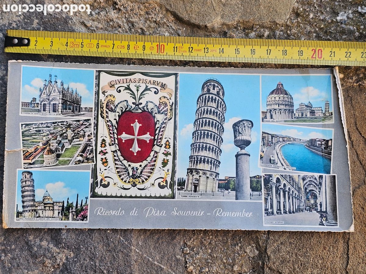 Postales: Postal grande de Pisa de 1963 Antonio Font, Canyet Badalona
