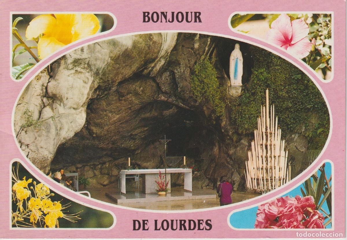 Postales: LOURDES. FRANCIA. LA GRUTA MILAGROSA