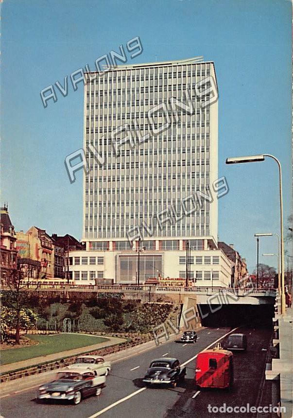 Postales: Building de la Pr&eacute;voyance Sociale e Tunnel - Bruxelles (B&eacute;lgica) - Sin Circular, A&ntilde;os 50