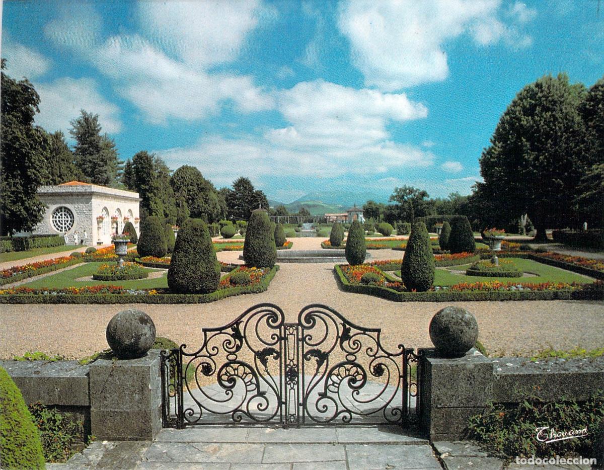 Postales: Postal de los jardines de la Villa Arnaga en Cambo-les-Bains
